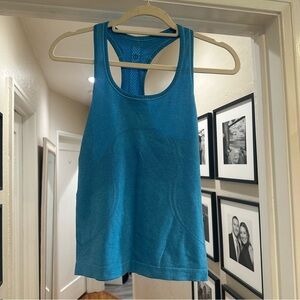 Lululemon Athletica Teal Racerback Tank Top